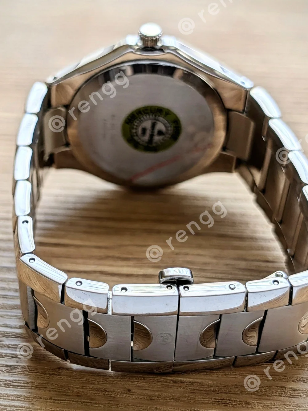 40mm Movado Luno Sport Blue Men's Stainless Steel Dress Watch Sapphire